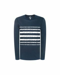 Bleed Clothing Men Half Dark Blue | White Striped Sweater