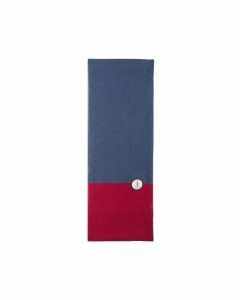 Bleed Clothing Ecoknit Navy | Red Scarf