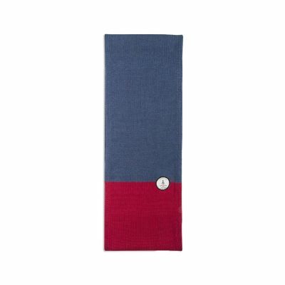 Bleed Clothing Ecoknit Navy | Red Scarf
