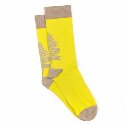 Bleed Clothing Fernster Yellow Socks 