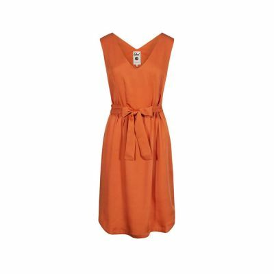 Bleed Clothing Women Light-Breeze Lyocell (TENCEL™) Orange Dress