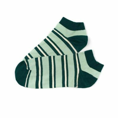 Bleed Clothing Blockstripe Sneaker Green Socks