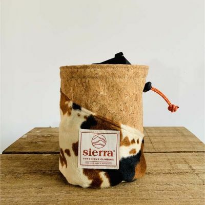 Sierra Cow Brown Tube Chalk Bag