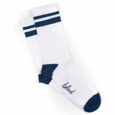 Bleed Clothing Skate Lyocell (TENCEL™) White Socks