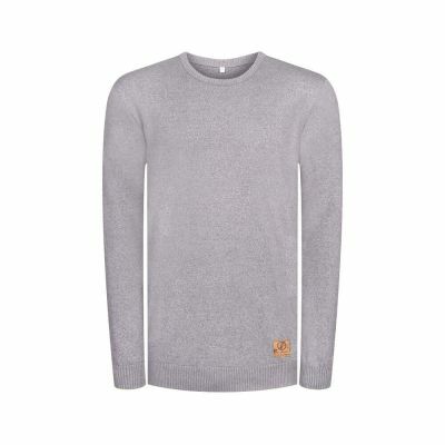 Bleed Clothing Men 365 Knitted Grey Jumper 