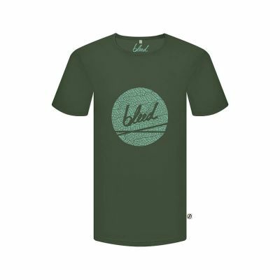Bleed Clothing Men Dot Logo Forestfibre Dark Green T-Shirt 