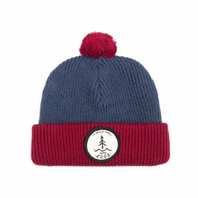 Bleed Clothing Bommels Navy | Red Beanie 