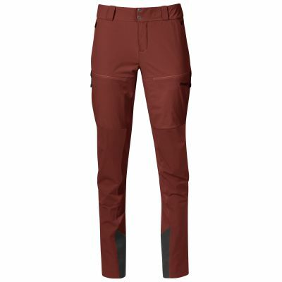 Bergans Women Rabot V2 Softshell Chianti Red Pants