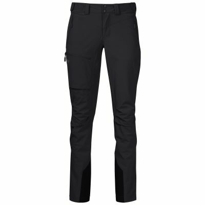 Bergans Women Breheimen Softshell Black/Solid Charcoal Pants