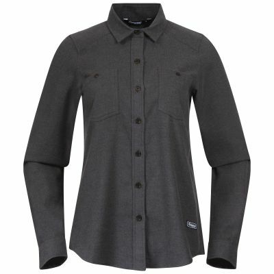 Bergans Women Tovdal Solid Dark Grey Shirt