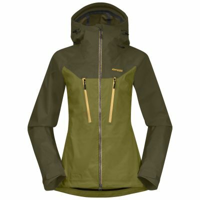 Bergans Women Cecilie 3L Trail Green/Dark Olive Green Jacket