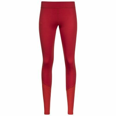 Bergans Women Cecilie Wool Red Leaf/Energy Red Tights