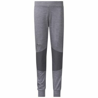 Bergans Kids Myske Wool Solid Grey Melange / Solid Dark Grey Pants