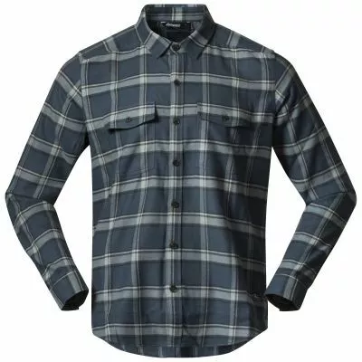Bergans Men Tovdal Orion Blue/Misty Forest Check Shirt