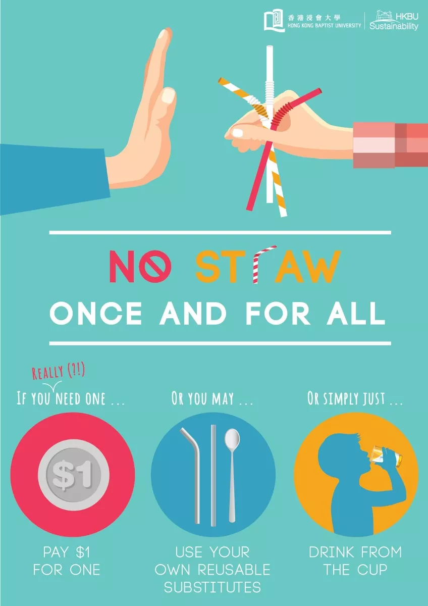 No straws campaign