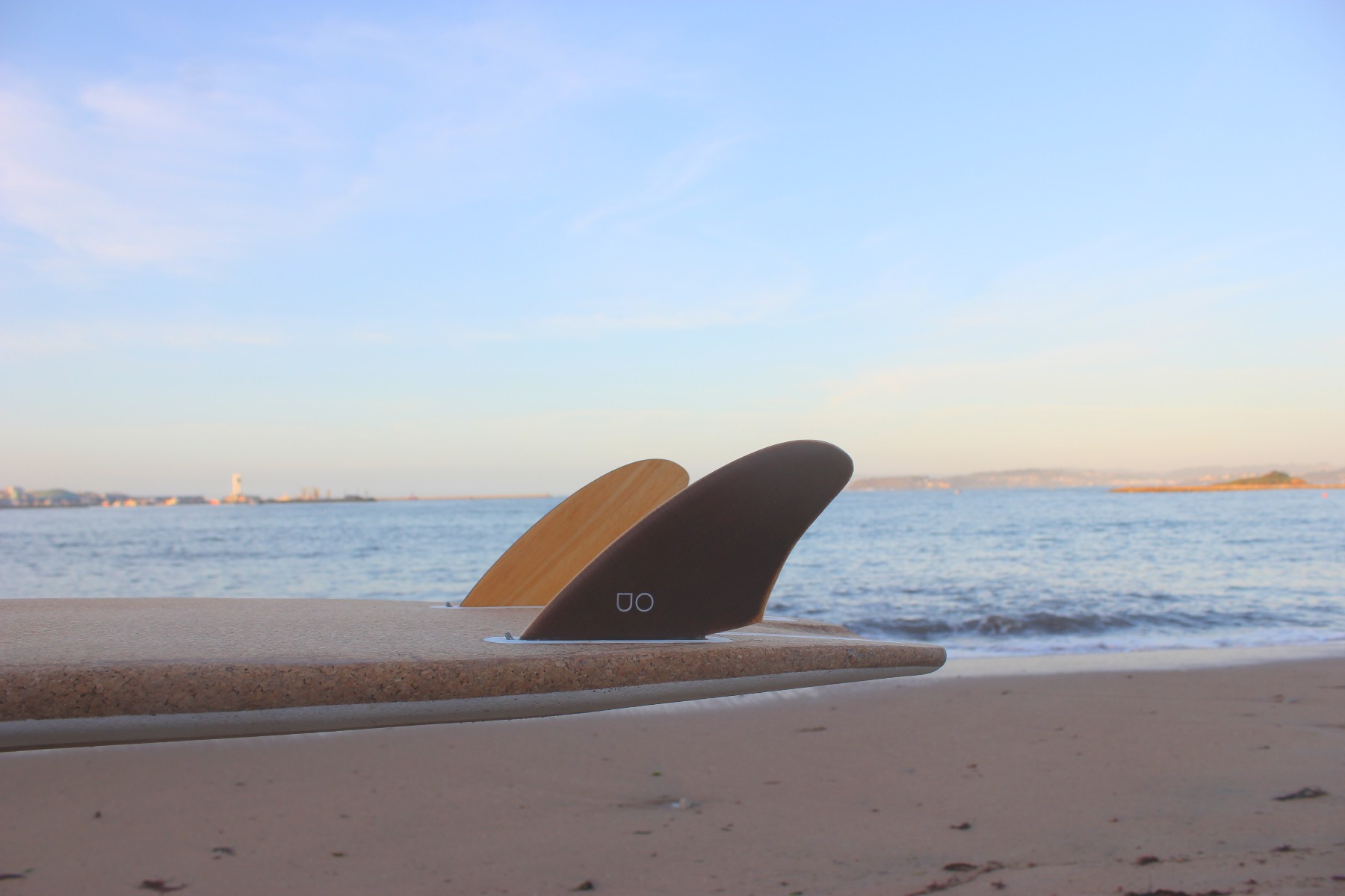 Ula Ola Sustainable Surf Fins out of Wood