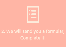 We will send you a form
